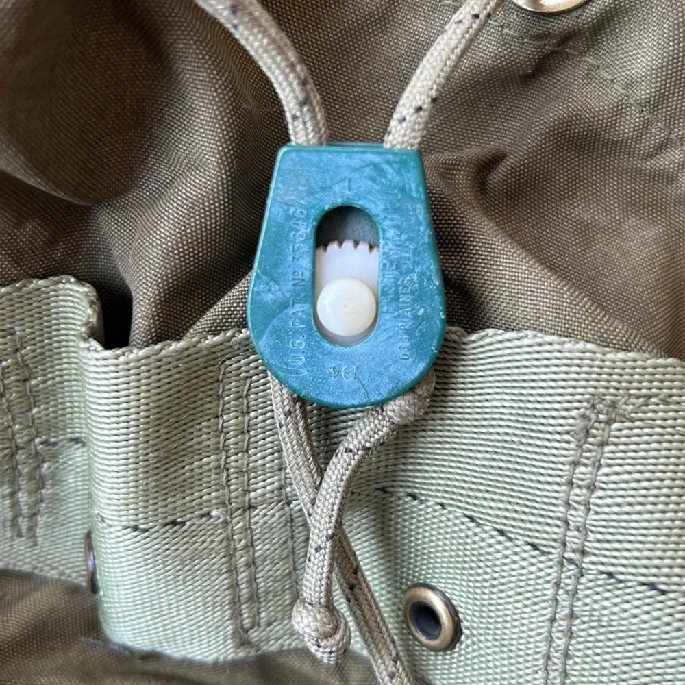 Vintage Military ALICE Field Pack Rucksack Olive Drab Canvas Backpack USA Made